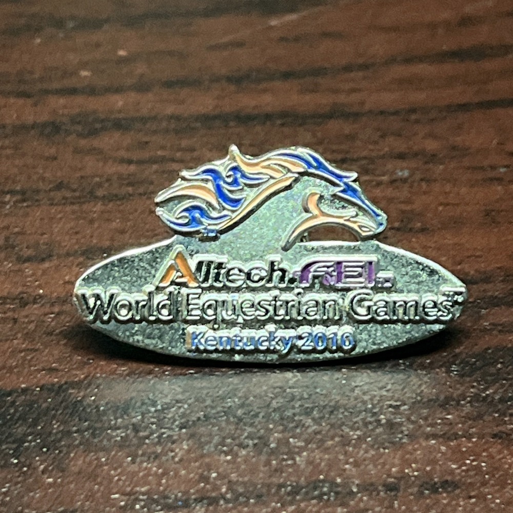 Alltech FEI World Equestrian Games Kentucky 2010 Lapel Hat Pin